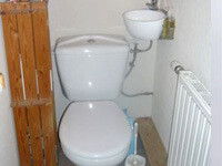kit lave-mains WiCi Mini adaptable sur WC existant - Monsieur P - 1 sur 2